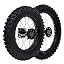 60/100-14 + 80/100-12 Front Rear Tire Rim Wheel