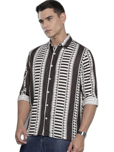 Chemise manches courtes imprimé aztèque homme pour affirmer votre style unique