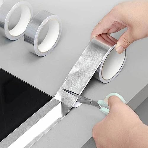 Image of Leadigol Sink Sticker Aluminum Foil Tape Heat Insulation Stove Toilet Gap Bathroom Kitchen Accessories
