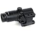 AT3 Tactical 4xRDM 4X Red Dot Sight Magnifier with QD Flip-to-Side Mount