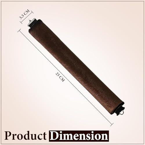 Image of Heatless Hair Curler (3 Sets), Flexible Curling Rod with Hook, Satin Rollers for All Hair Types, No Heat Curls to Sleep for Curl Rods, Heatless Curls Overnight Hair Curlers, Heatless Curls for Blowout Hair. (PACK OF 1)