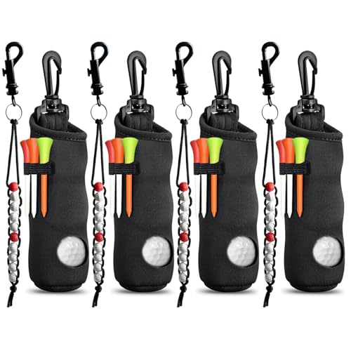 Contador de cuentas de golf y bolsa de soporte para pelotas con clip
