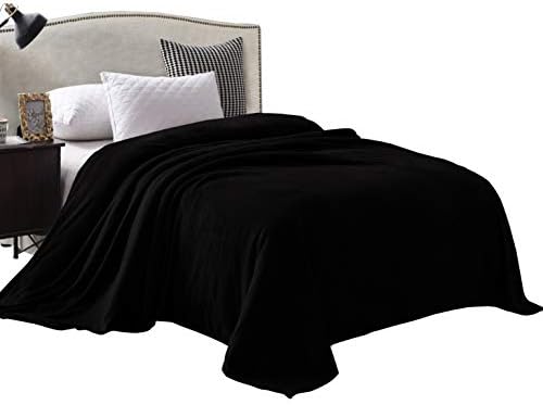 Flannel Fleece Bed Blanket as Bedspread 