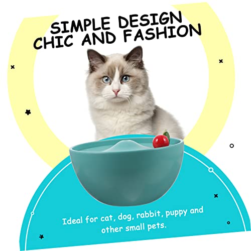 Fuente de agua de cerámica USB para gatos balacoo miniatura 6