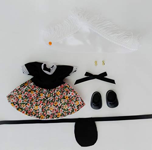 Folk Artesanía Vestido y complementos Regional típico Aragonesa o Baturra muñeca Barriguitas...