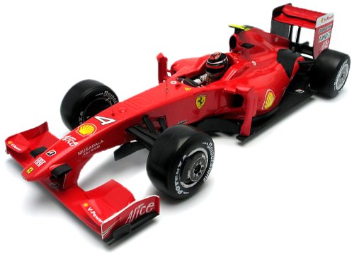 Hot wheels Elite 1:18 2009 F1 Racing Line Ferrari - Raikkonen