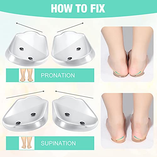 Insoles corrección supinación 4 pares para hombre y mujer miniatura 3