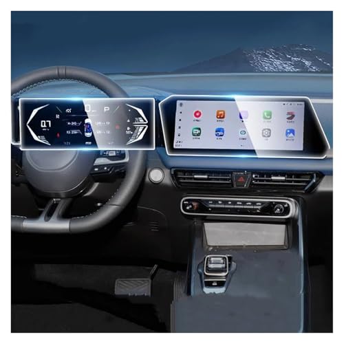 Film protecteur en verre trempé pour écran GPS GAC EMZOOM GS3 2023