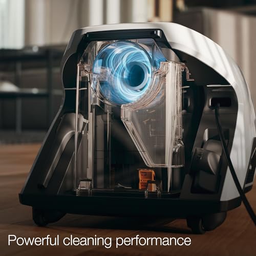 Image of Miele Blizzard CX1 Pure Suction Bagless Canister Vacuum Cleaner with AllTeQ Universal Floorhead and Parquet Twister Floorhead, 1200 W, Graphite Gray - 10829430