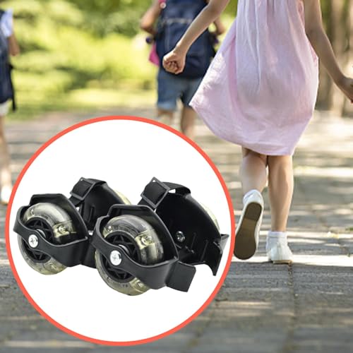 Roues de patinage résistantes pour sécuriser les chaussures filles