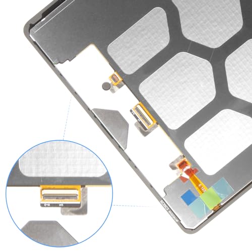 for Samsung Galaxy Tablet S9 FE+ Screen Replacement for Samsung Tab S9 FE Plus SM-X610 X616 LCD Display Digitizer Touch Screen Assembly with Repair Tools(Black,12.4 inch)