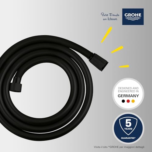 Grohe Flessibile Doccia Trend Vitalioflex Nero Opaco - 4