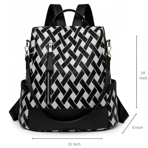 Image of ShopyVid Anti-Theft Backpack for Girls | Raksha Bandhan Gift for Sister | Rakhi Gift for Sister