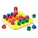 Learning Resources Stacking Shapes Pegboard