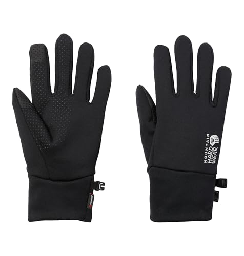 Mountain Hardwear Unisex Power Stretch Stimulus Glove, Black, Medium