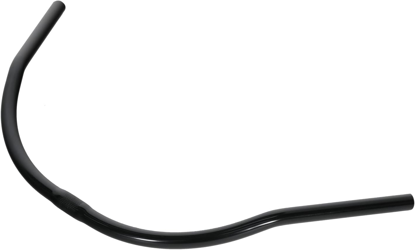 SENQI Beach Cruiser Bike Handlebar Retro Cruiser Bicycle Handlebars Rise Handlebar (22.2*25.4x660mm Silver) Black