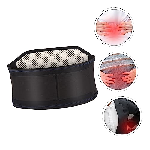 Faja lumbar autocalentable Beaupretty 120x8x1 cm negra miniatura 6