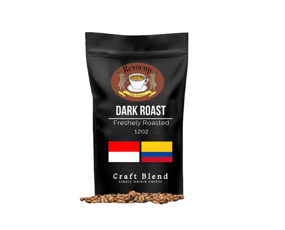 Revocup Dark Roast Café En Grano 12oz
