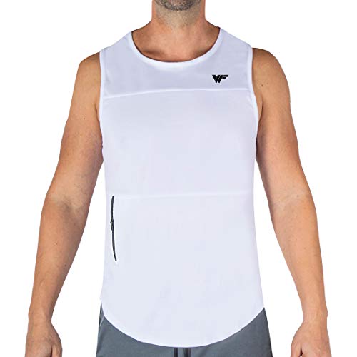 Camiseta Entrenamiento sin Mangas | Fitness and Run | Moda Deportiva (XL) Cover