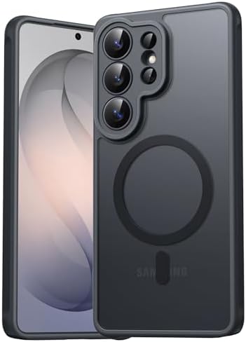 EASDNB für Samsung Galaxy S26 Ultra Hülle Magsafe mit Kameraschutz, Magnetisch Handyhülle für S26 Ultra Hülle, Stoßfeste Kratzfeste Durchscheinende Schutzhülle für Samsung S26 Ultr