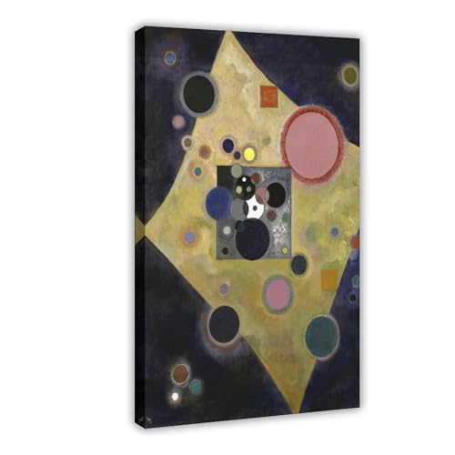 Toile abstraite Wassily Kandinsky comme idée cadeau originale pour amateur d'art et de design