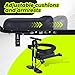Kids Bike Seat Front Mounted and Handlebar Child Bike Seat Guardrail Detachable Front Mounted Toddler Bicycle Seats Bicycle Seats with Foot Pedals for Children 1~5 Years Compatible with All Adult MTB
