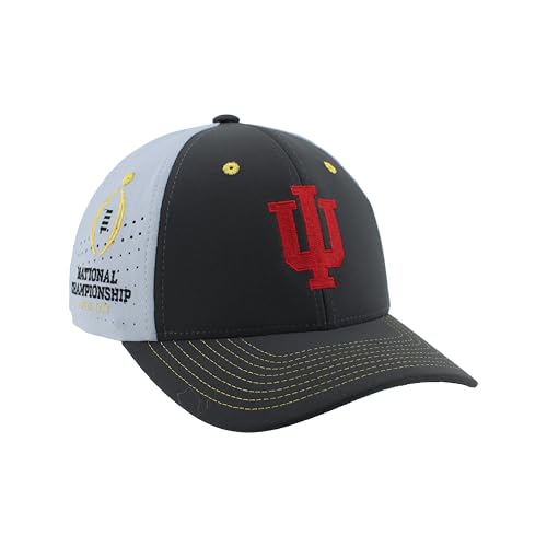 Indiana Hoosiers National Champs 2025 Football Adjustable Snapback Hat Draft Officially Licensed