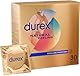 Durex Natural Feeling Kondome – Latexfreie Kondome aus Real-Feel-Material & mit anatomischer Easy-On-Form – 30er Pack (1 x 30 Stück)