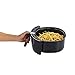 GoWISE USA 1700-Watt 5.8-QT 8-in-1 Digital Air Fryer with Recipe Book, Black