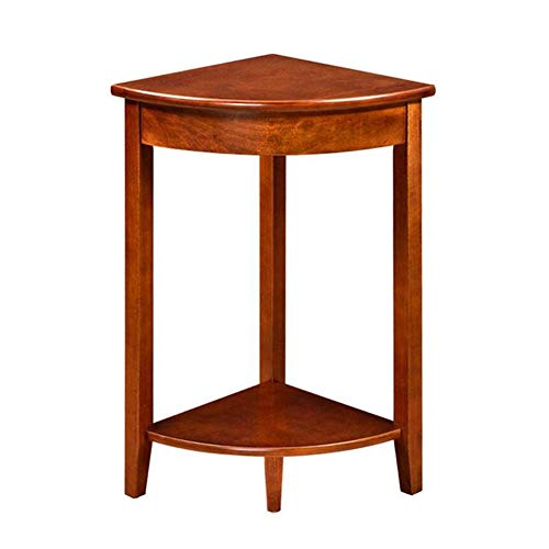 vertice Convenient Household Storage Holder Solid Wood Corner Shelf Co