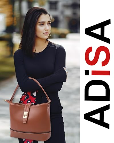 Image of ADISA Women's Girls Bucket Cross Body Bag with Sling (SL5139)