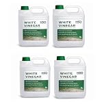 Natural White Vinegar 4x5L (20L Total) – Extra Strong Acetic Acid Formula for Gardens, Patios & Driveways – Eco-Friendly & Pet-Safe Herbicide