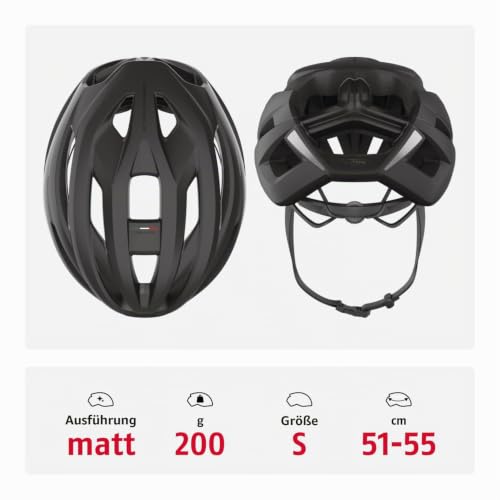 ABUS Rennradhelm StormChaser ACE - leichter Fahrradhelm für Radrennen, Gravelbike-Touren und Cyclocross - für Damen und Herren - Größe S… – Ansicht 2