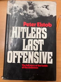 Hardcover Hitler's last offensive Book