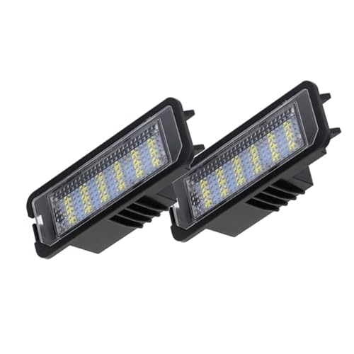 Piloto de matrícula para coche que soluciona la luz trasera opaca en VW Golf