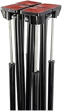 Carrom Board Stand Folding Hydraulic Adjustable Corrosion Free Steel - for All Size Carroms