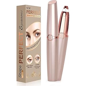 Eyebrow Trimmer Women, Rechargeable Protable Eyebrow Trimmer Safe Lady Trimmer Eyebrow Shaping Razor, Painless Eyebrow Shaver Hair Remover