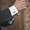 Desenda 4pcs Cufflinks for Men Classic Tone Cufflinks for Wedding, Birthday, Banquet, Business Meeting (Round and Square) #5
