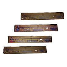 Konica Minolta BizHub C454 Toner Cartridge Set OEM Black. Cyan. Magenta. Yellow