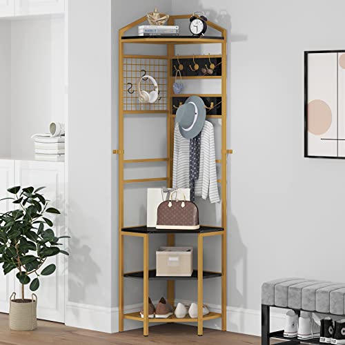 List of Ten Best Hall Tree For Corner Hallway [Experts 2023