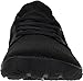 Joomra Women's Wide Minimalist Barefoot Shoes | Wide Toe Box Fashion Sneakers | Zero Drop Grippy Sole All Black Size 8.5-9
