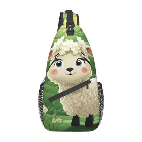 Sac à bandoulière léger de dessin animé OUSIKA pour femme et homme