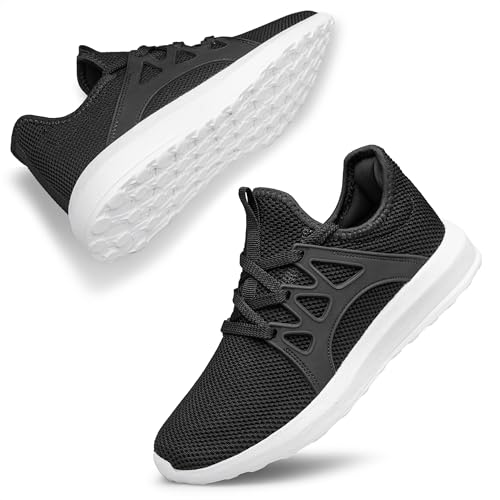 Womens Walking Shoes Mens Non Slip Running Tennis Shoes Breathable Workout Lightweight Gym Work Fitness Sneakers3