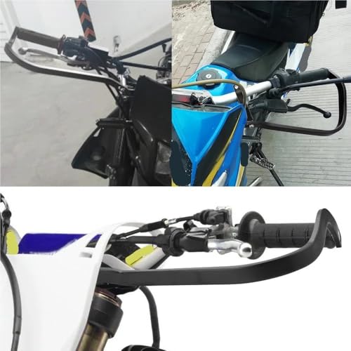 Protection de guidon pour moto contre la casse des leviers - 8