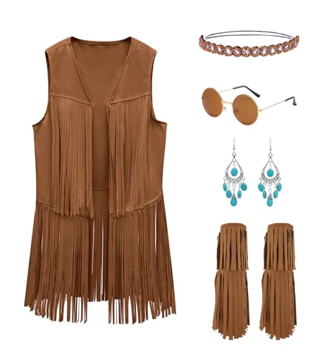 Déguisement hippie années 70 pour femme cadeau de fête rétro