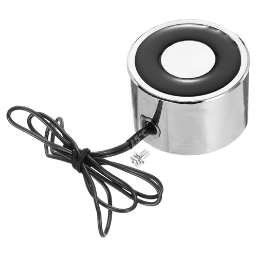 Image of sourcing map Solenoid Electromagnet DC 24V 4.5W 77LB/35Kg Round Electric Magnet Electric Lifting Magnet 40x25mm for Automation Equipment