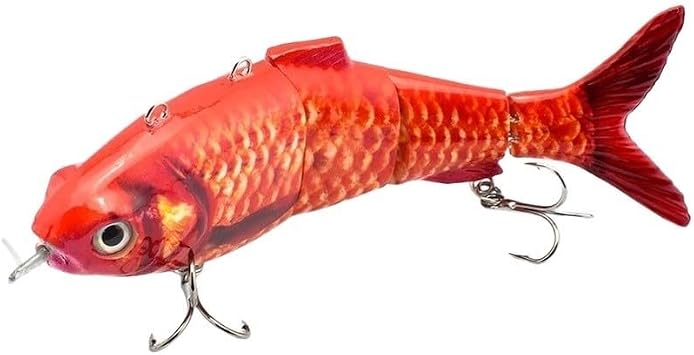 LED Fishing Lure 13cm Auto-Swim Night Glow