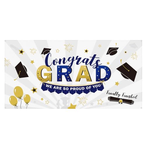 Striscione Fotografico Sfondo Per Foto Di Laurea Congratulazioni Per Banner Festa Di Per Di Decorazione Per Di Bandiera