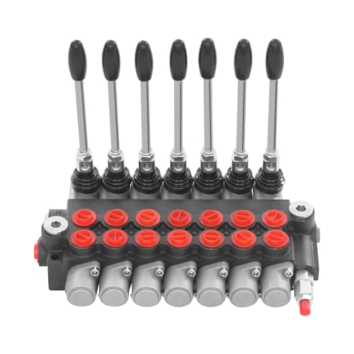 Vanne hydraulique robuste à 7 voies pour commande précise de chargeur