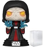 Funko Pop! Star Wars: The Rise of Skywalker - Revitalized Emperor Palpatine Vinyl Figure (Bundled with Compatible Pop Box Protector Case), Multicolored, 3.75 inches